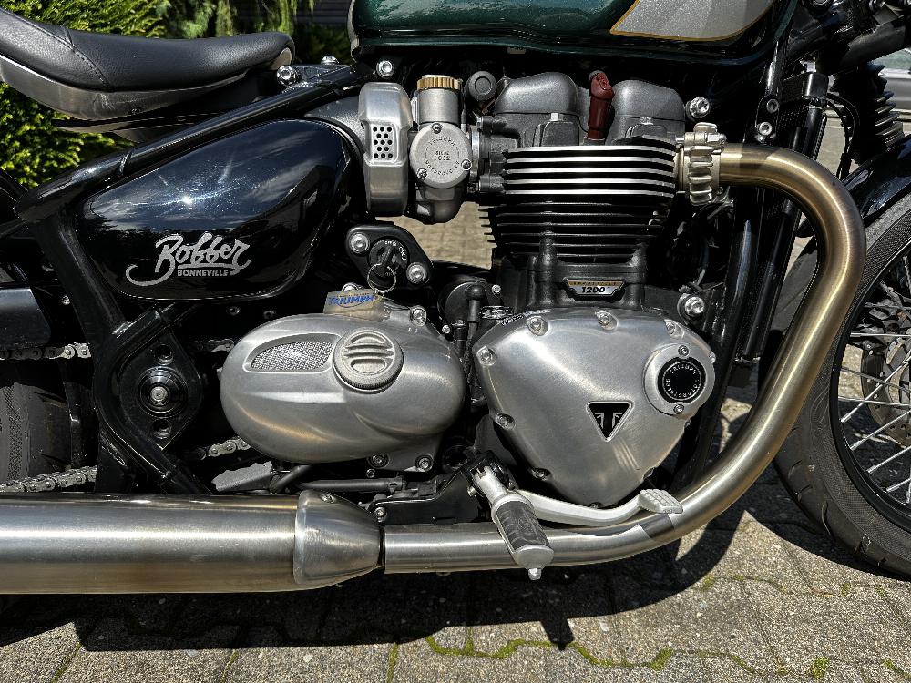 Motorrad verkaufen Triumph Bonneville Bobber Ankauf